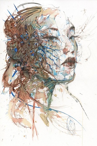 Invisible Lines  by Carne Griffiths