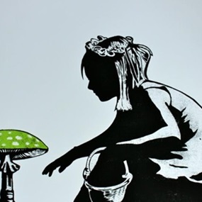 Mushroom Girl (Green) by Dolk