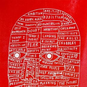 Head (Red) by David Shillinglaw