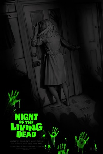 Night Of The Living Dead (Silver Screen Glow In The Dark Edition) by Sara Deck