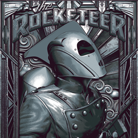 The Rocketeer (Variant) by Anthony Petrie