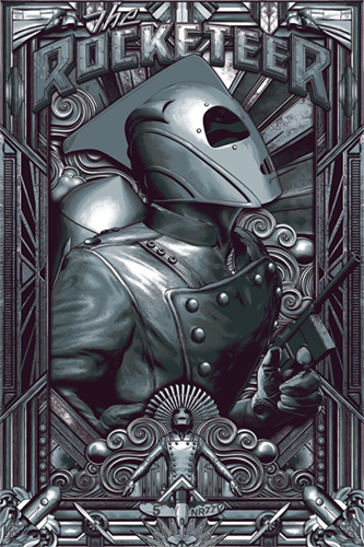 The Rocketeer (Variant) by Anthony Petrie