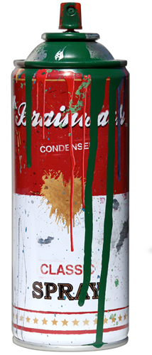 Spray Can (Green) by Mr Brainwash