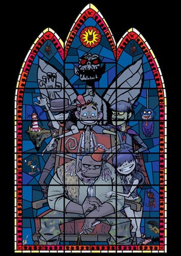 Large Window (Unsigned) by Jamie Hewlett