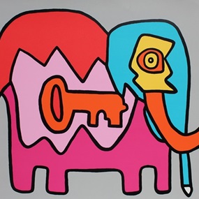 Elephant Key by Thierry Noir