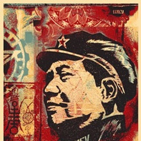 Mao Collage by Shepard Fairey