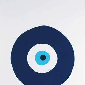 Turkish Eye (Blue & Turquoise) by Gavin Turk