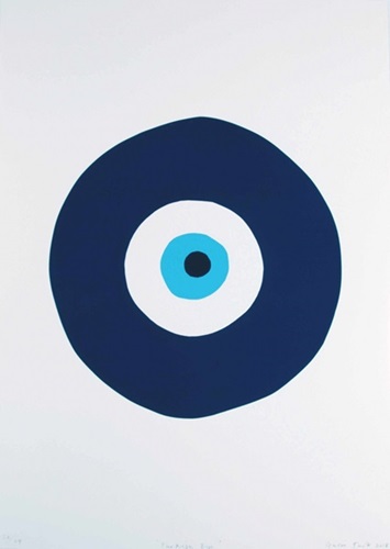 Turkish Eye (Blue & Turquoise) by Gavin Turk