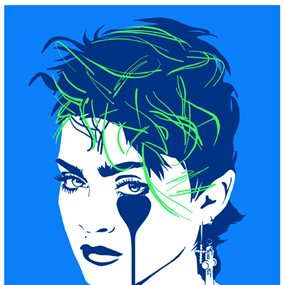 Lucky Star - Madonna (Blue) by Pure Evil