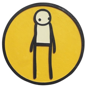 Plaque (Yellow) by Stik