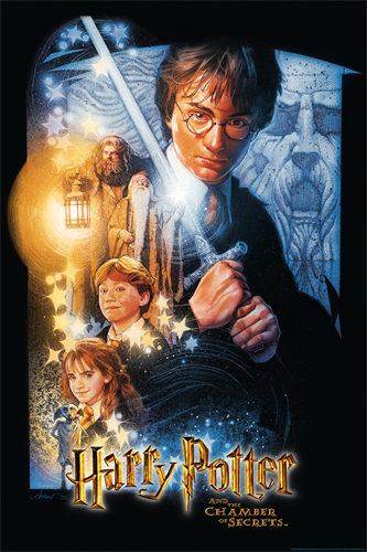 Harry Potter And The Chamber Of Secrets (First Edition) by Drew Struzan