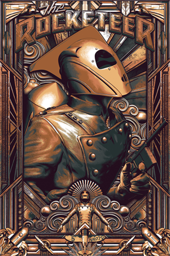 The Rocketeer  by Anthony Petrie