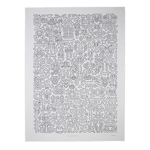 All The Things :-) (Glow In The Dark On White) by Stabs