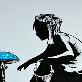 Mushroom Girl (Blue) by Dolk