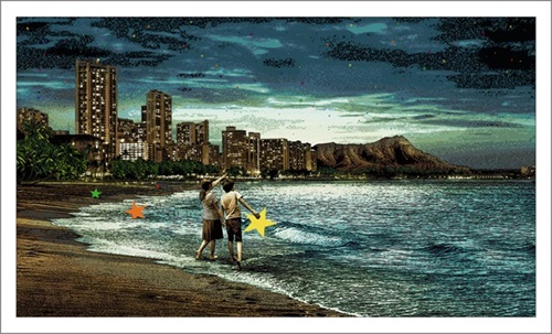 When You Wish Upon A Star - Hawaii by Roamcouch Editioned artwork 