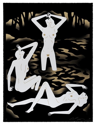 River Of Blood (2023) (Gold) by Cleon Peterson