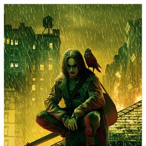 The Crow (Green Variant) by Pablo Olivera