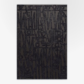 Even The Heart Skips a Beat (Black On Black) by Retna