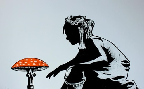 Mushroom Girl (Orange) by Dolk