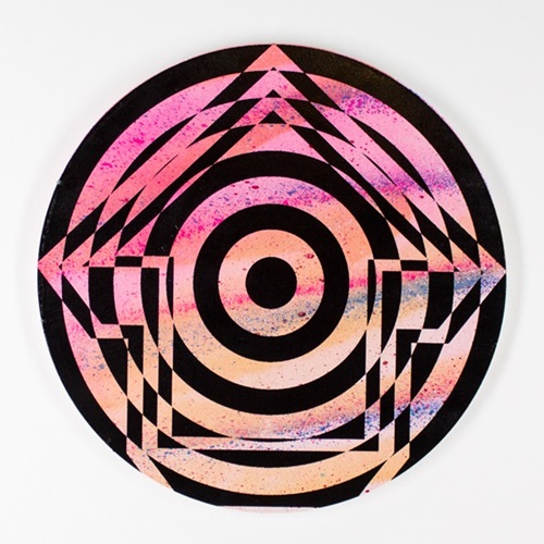 Psychedelic Bullseye  by Above