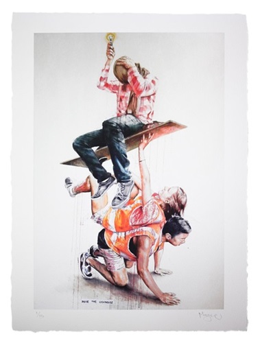 Inside The Lighthouse  by Fintan Magee