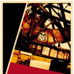 RI Bridge (First Edition) by Shepard Fairey