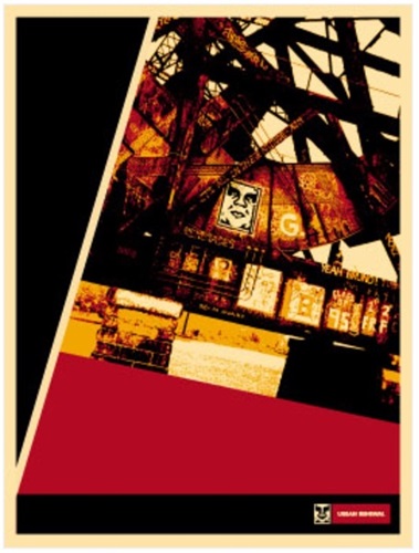 RI Bridge (First Edition) by Shepard Fairey