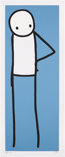 Hip (Blue) by Stik