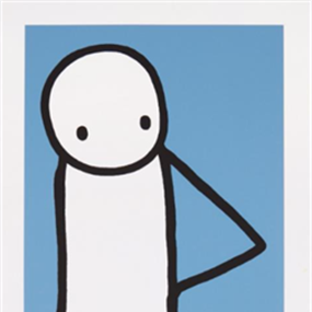 Hip (Blue) by Stik