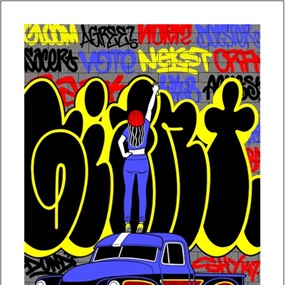 Truck Tagger (Color Edition) by Mike Giant