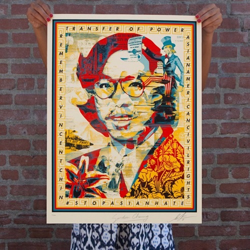 In Honor Of Vincent Jen Chin  by Shepard Fairey | Gordon Cheung