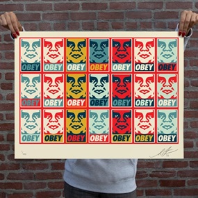 Icon (Repetition With Variation) by Shepard Fairey