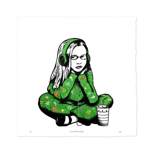 Selective Hearing (Mistletoe (Green)) by Bumblebeelovesyou