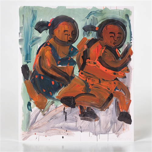 The Chaser And The Runner  by Monica Kim Garza