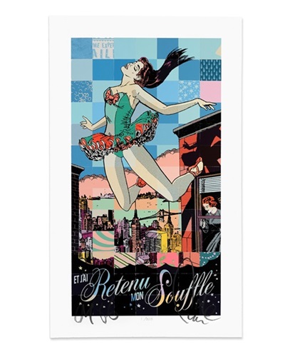 Et Jai Retenu Mon Souffle Paris  by Faile