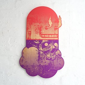 Echohead (Red) by Michael Reeder