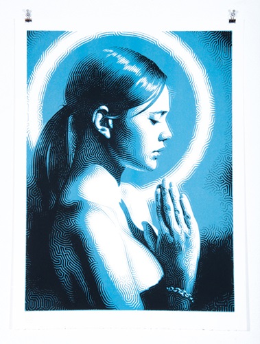 Prayer (Teal) by El Mac