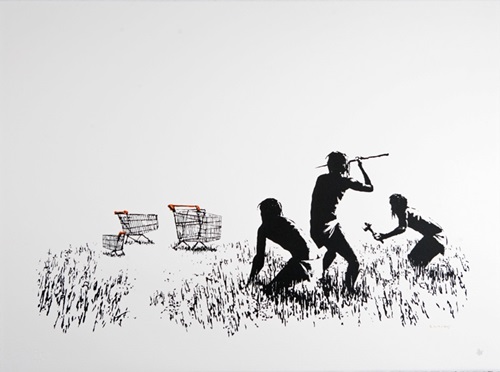 Trolleys (Signed) by Banksy