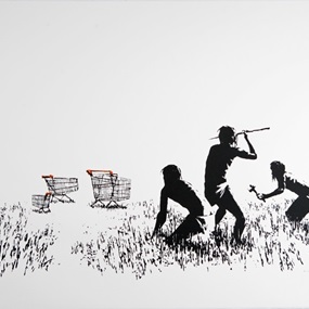 Trolleys (Signed) by Banksy