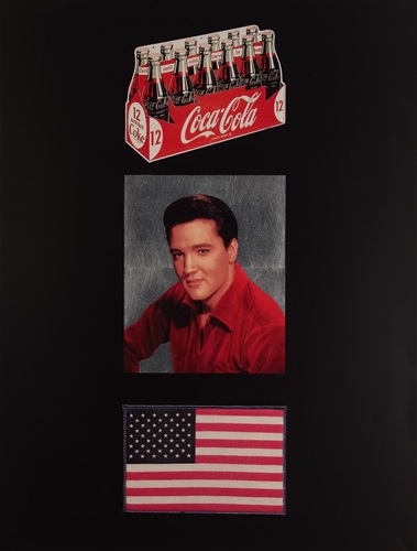 American Trilogy (Black & Silver Gloss) by Peter Blake