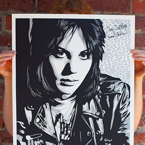 Joan Jett The Runaway by Shepard Fairey