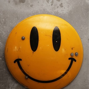 Smiley Riot Shield (Third Edition) by James Cauty