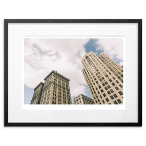 Detroit - Twin Towers (18 x 24) by Jeremy Deputat