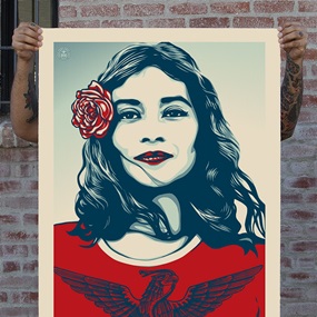 Defend Dignity (Large Format) by Shepard Fairey