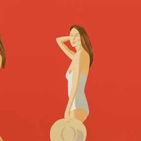 Ariel (Red) by Alex Katz