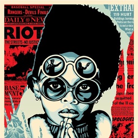 Late Hour Riot by Shepard Fairey