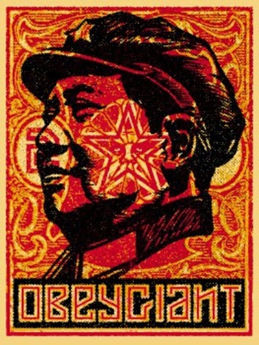 Mao Stamp  by Shepard Fairey