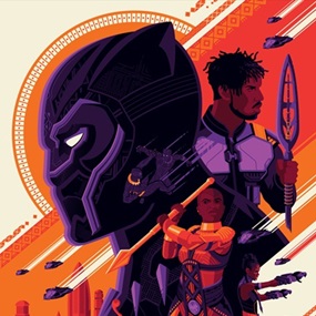 Black Panther (Regualr) by Tom Whalen