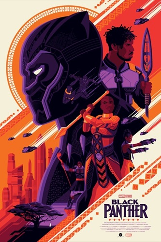 Black Panther (Regualr) by Tom Whalen