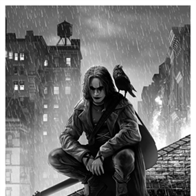 The Crow (B&W Variant) by Pablo Olivera